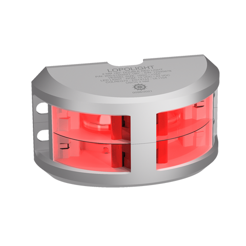 2nm 180° Red, Double Nav Light