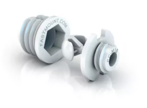 Fastmount Panel Clip - White